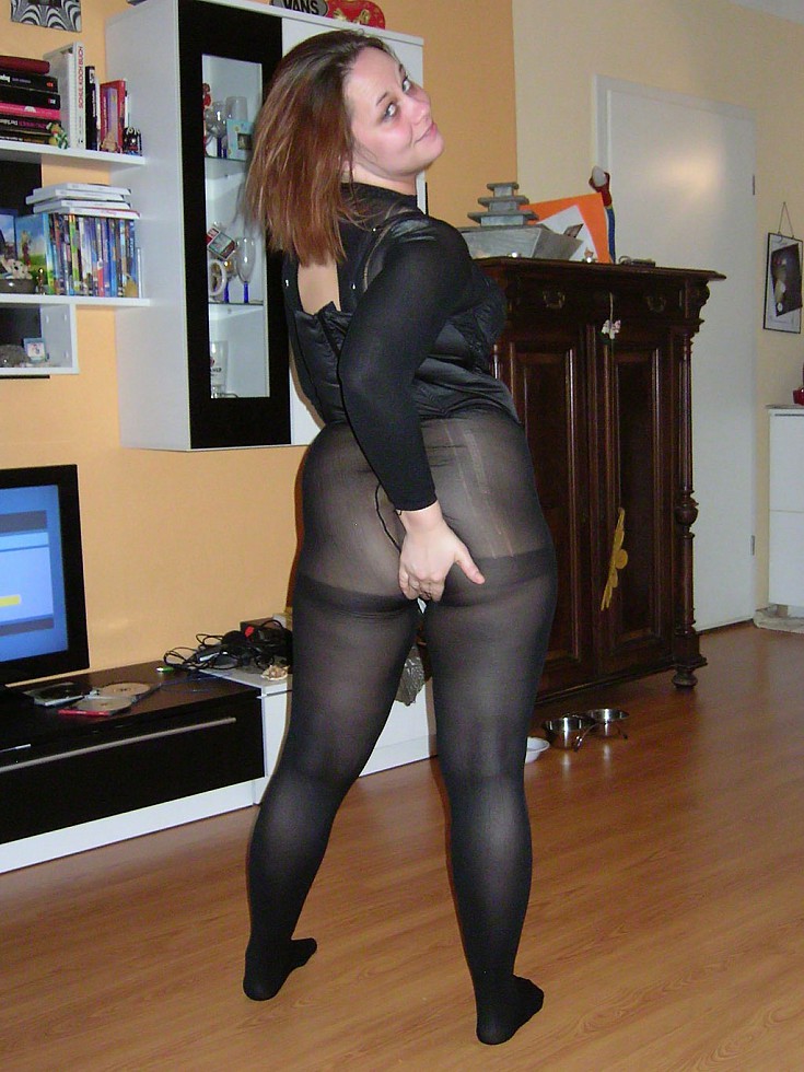 Amateur Chubby Nylons - Chubby amateur girls in pantyhose